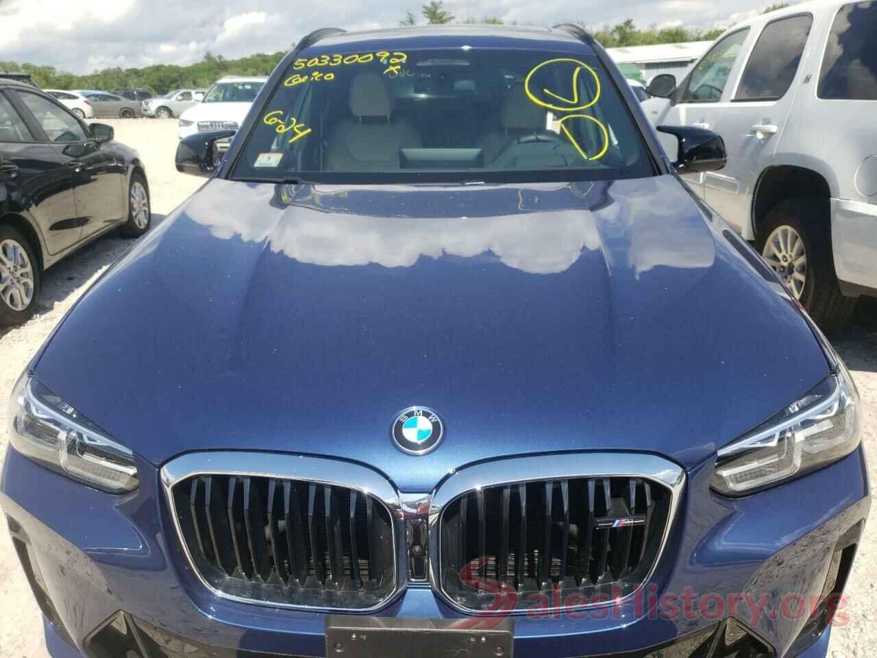 5UX83DP00N9J37528 2022 BMW X3