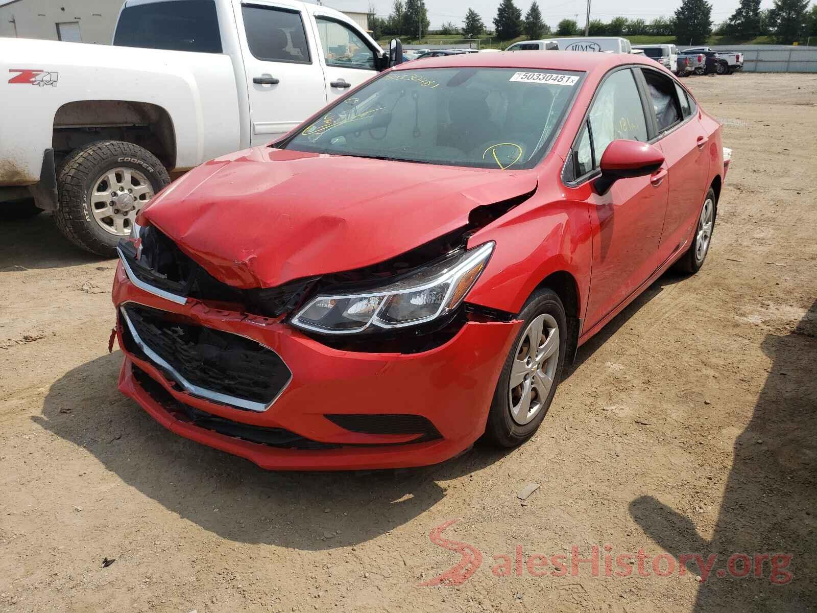 1G1BC5SM5H7134124 2017 CHEVROLET CRUZE