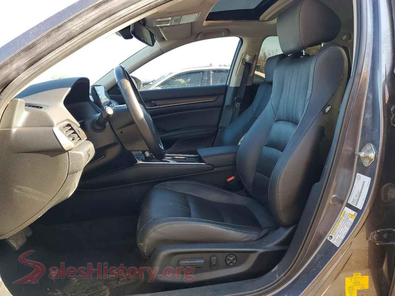 2019 HONDA ACCORD VIN 1HGCV1F54KA800838, engine bay