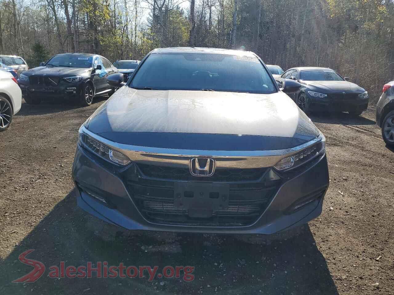 2019 HONDA ACCORD VIN 1HGCV1F54KA800838, rear view