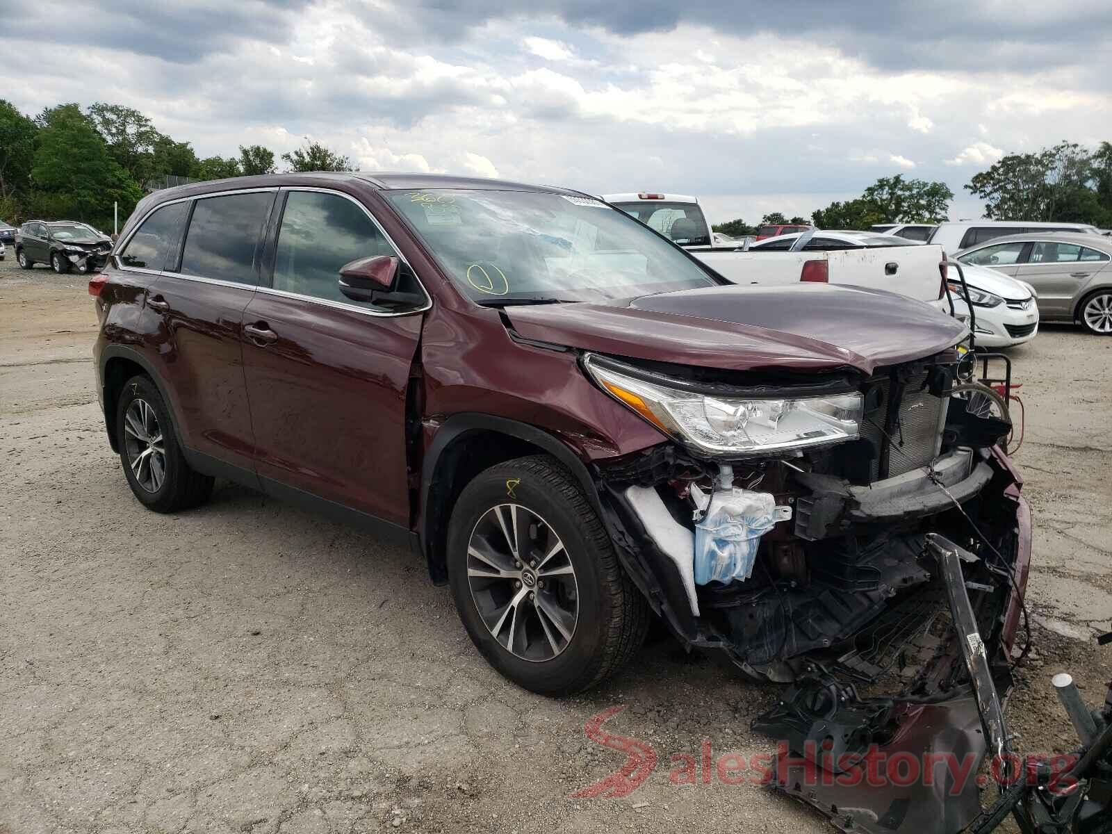 5TDBZRFH5KS739025 2019 TOYOTA HIGHLANDER