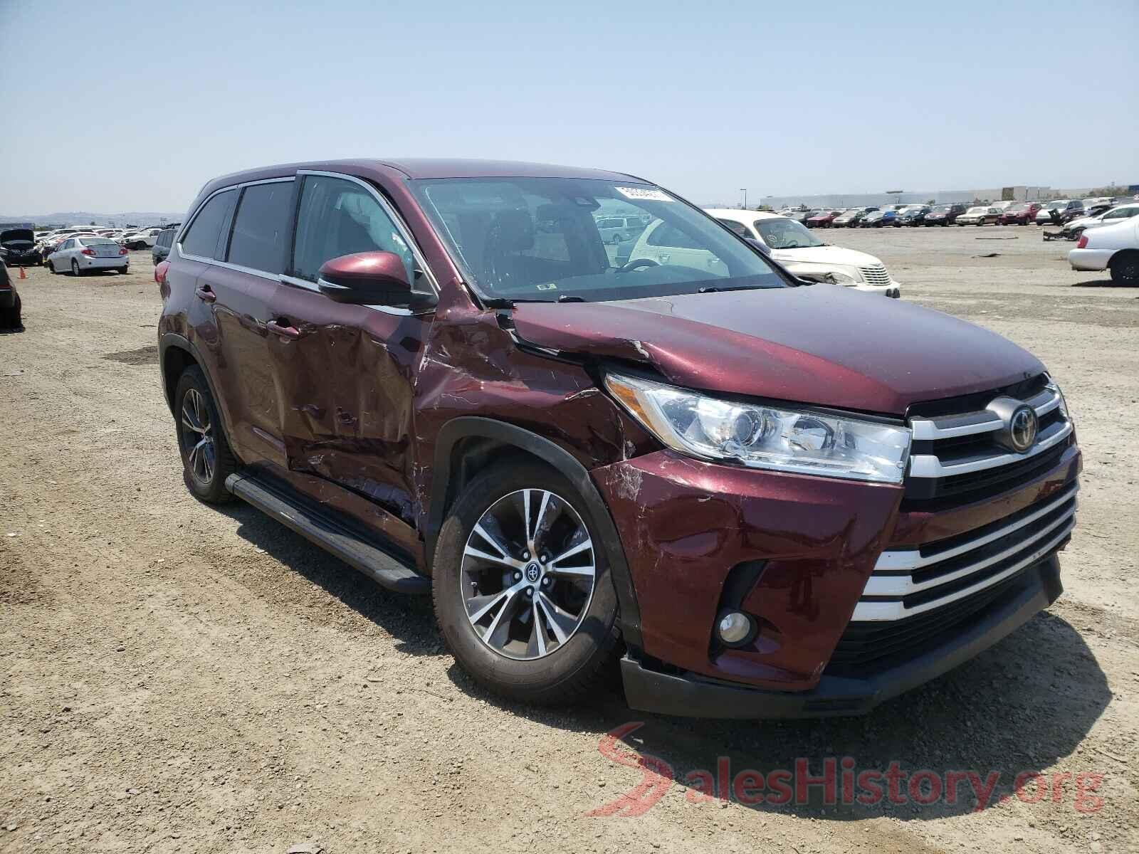 5TDZZRFH1HS200618 2017 TOYOTA HIGHLANDER