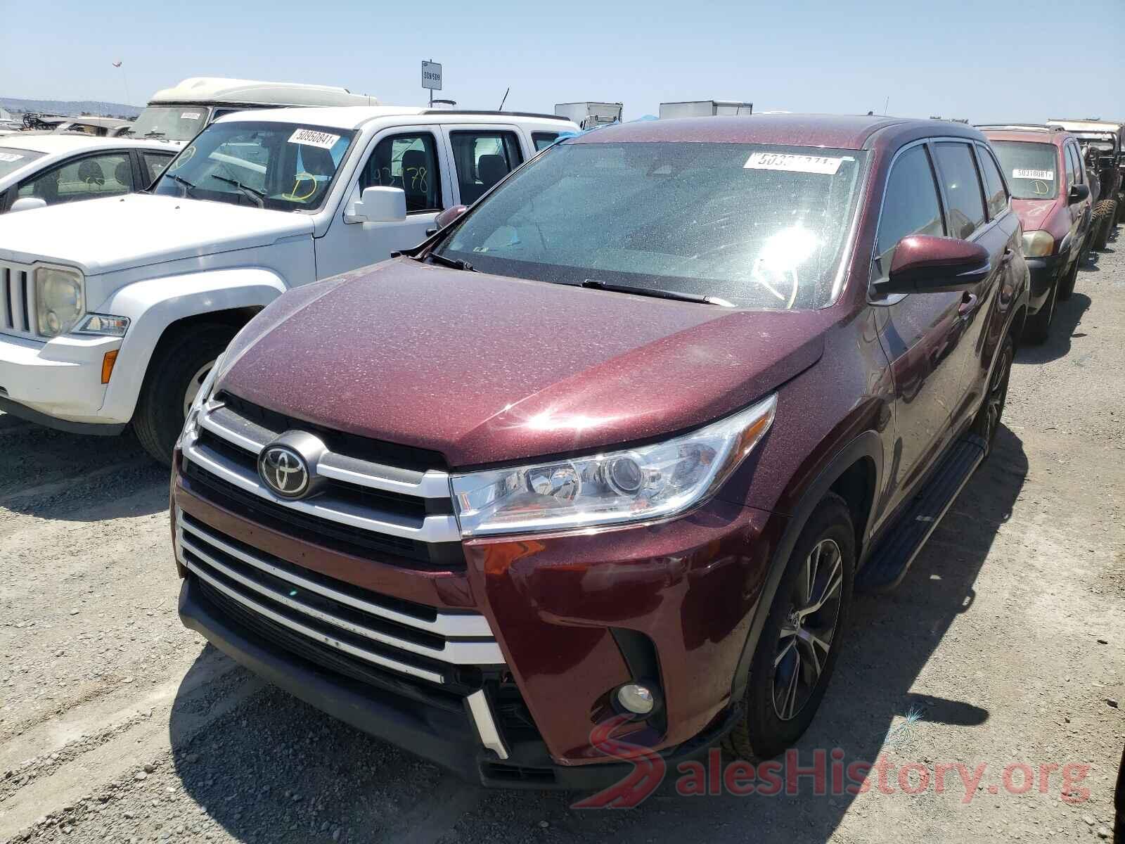 5TDZZRFH1HS200618 2017 TOYOTA HIGHLANDER