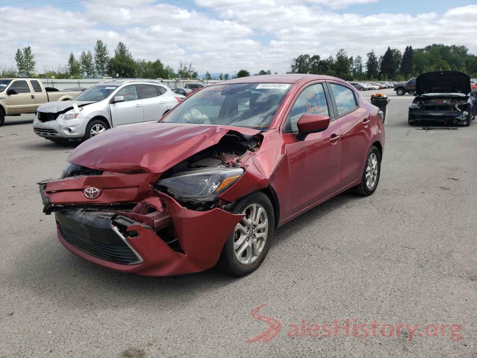 3MYDLBYV6HY189874 2017 TOYOTA YARIS