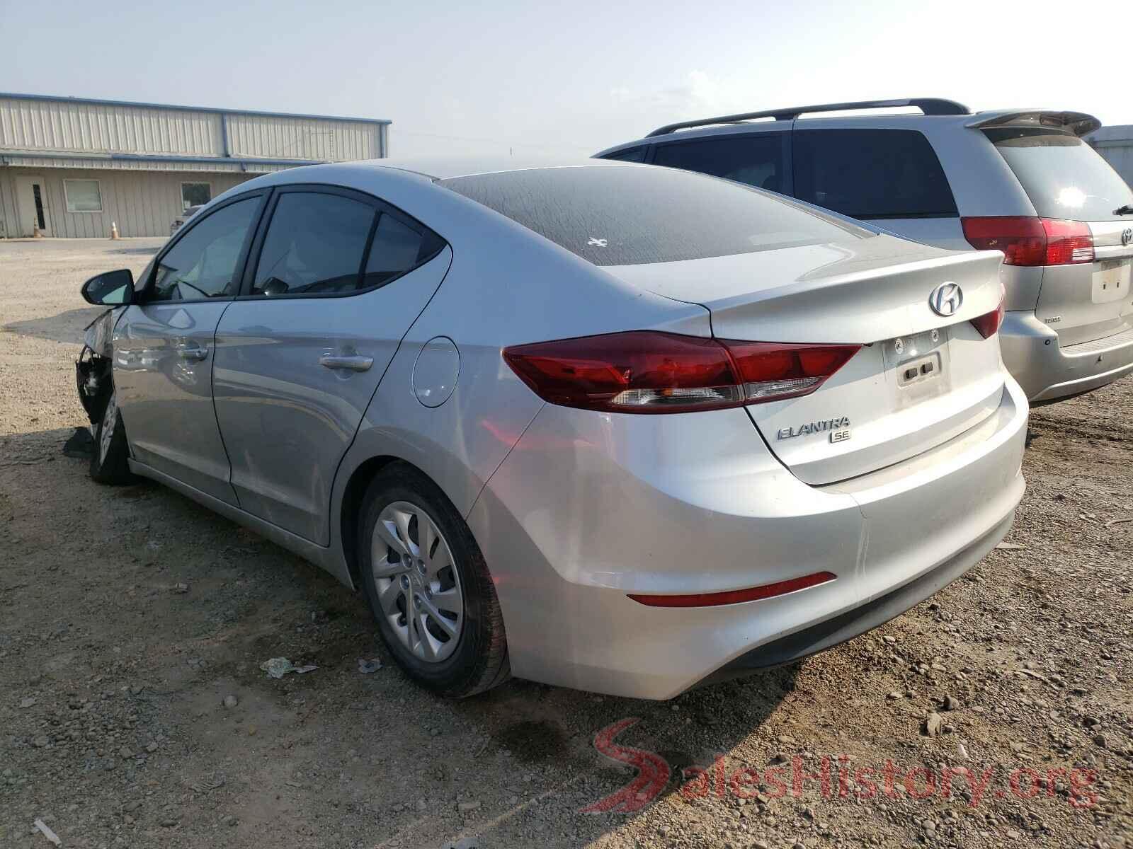 5NPD74LF5JH259687 2018 HYUNDAI ELANTRA