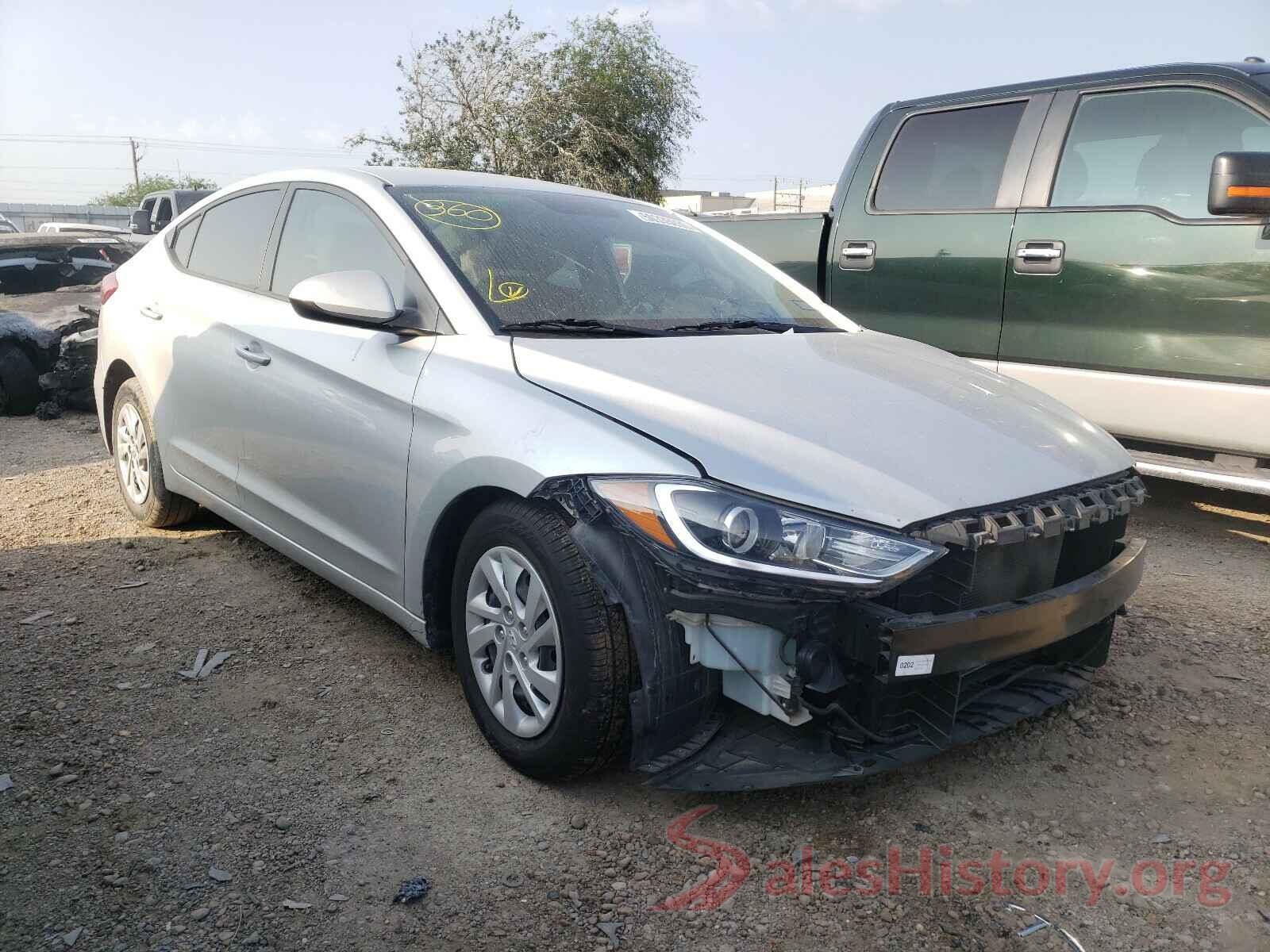 5NPD74LF5JH259687 2018 HYUNDAI ELANTRA