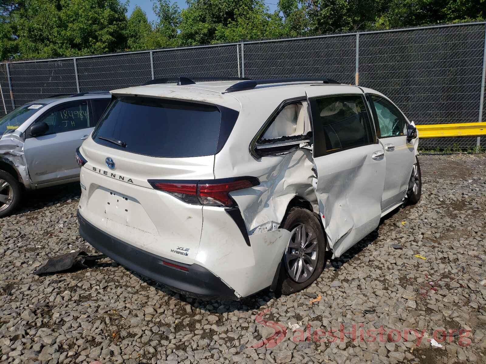 5TDJSKFC8MS020835 2021 TOYOTA SIENNA