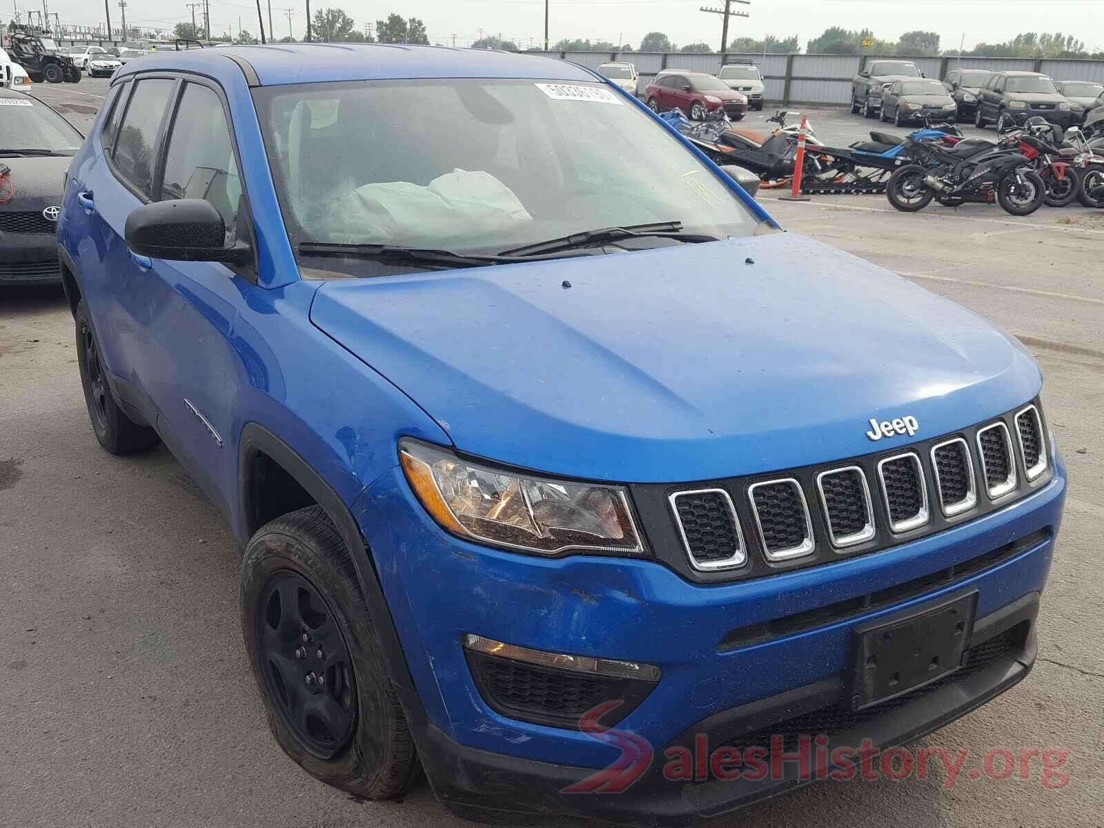 3C4NJDABXJT399627 2018 JEEP COMPASS