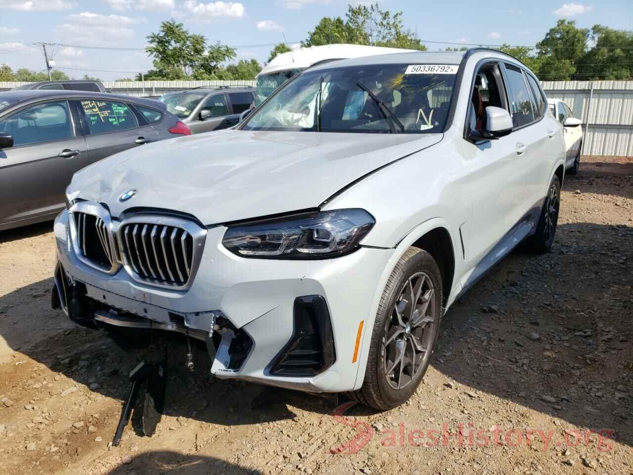 5UX53DP05N9M75770 2022 BMW X3