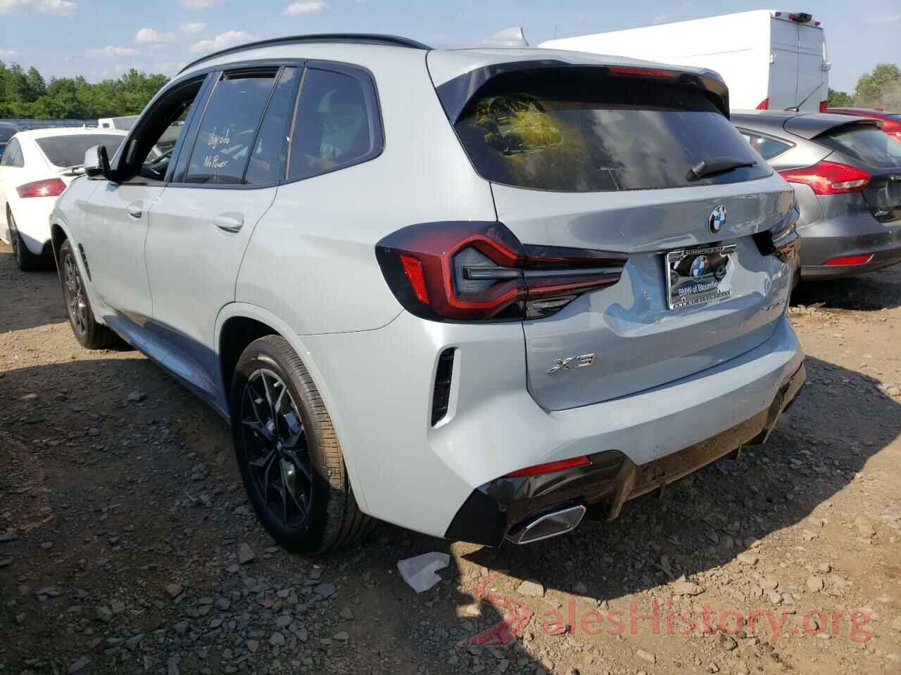 5UX53DP05N9M75770 2022 BMW X3