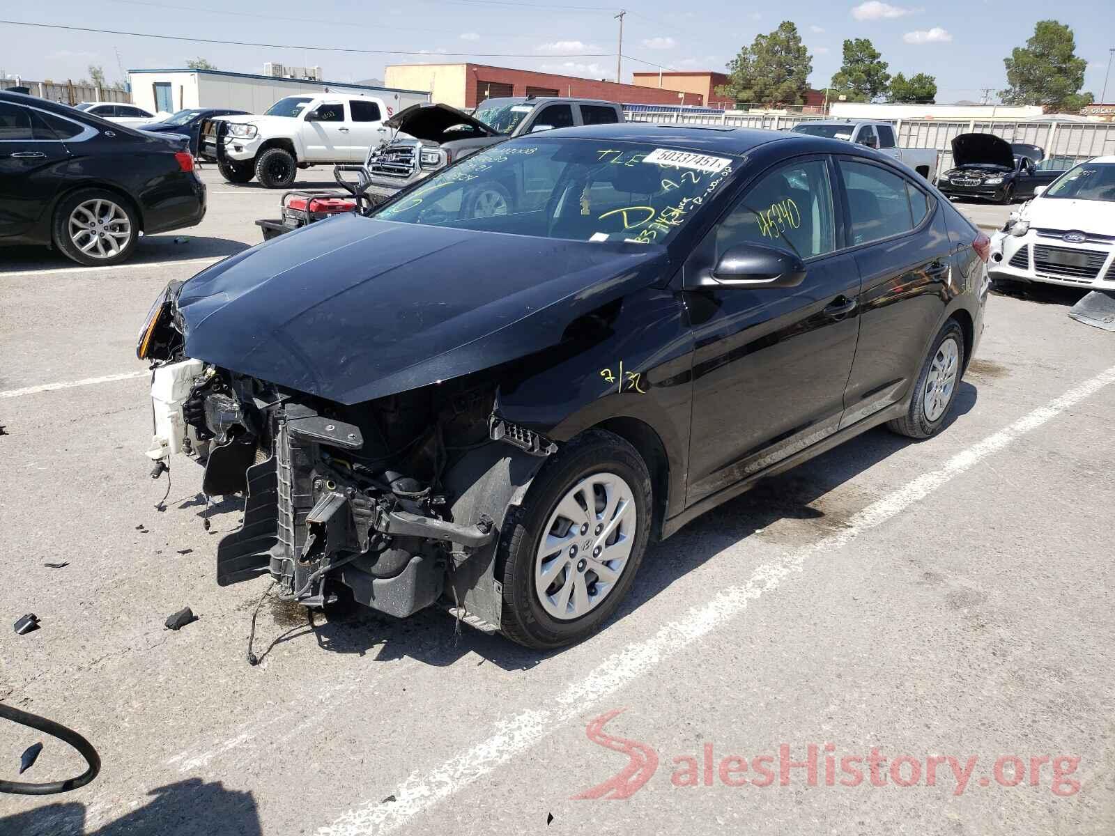 KMHD74LFXKU808108 2019 HYUNDAI ELANTRA