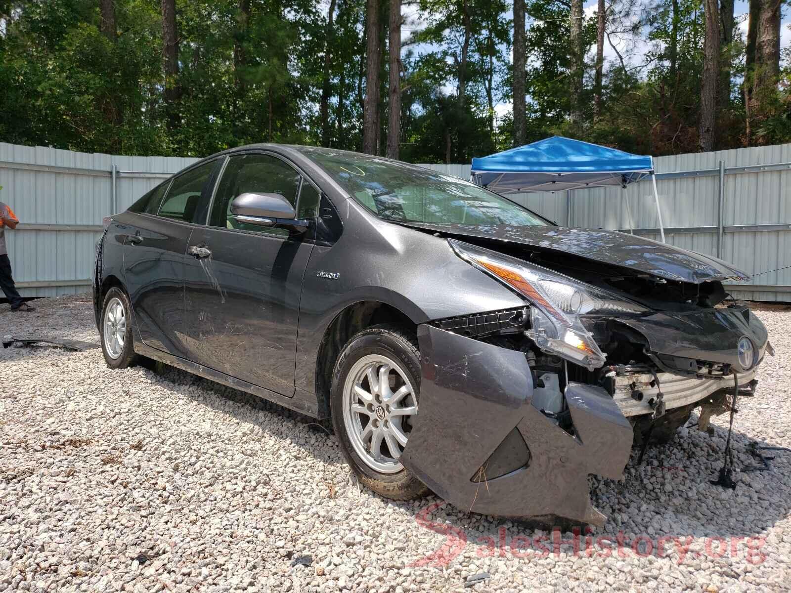 JTDKBRFU9H3044509 2017 TOYOTA PRIUS