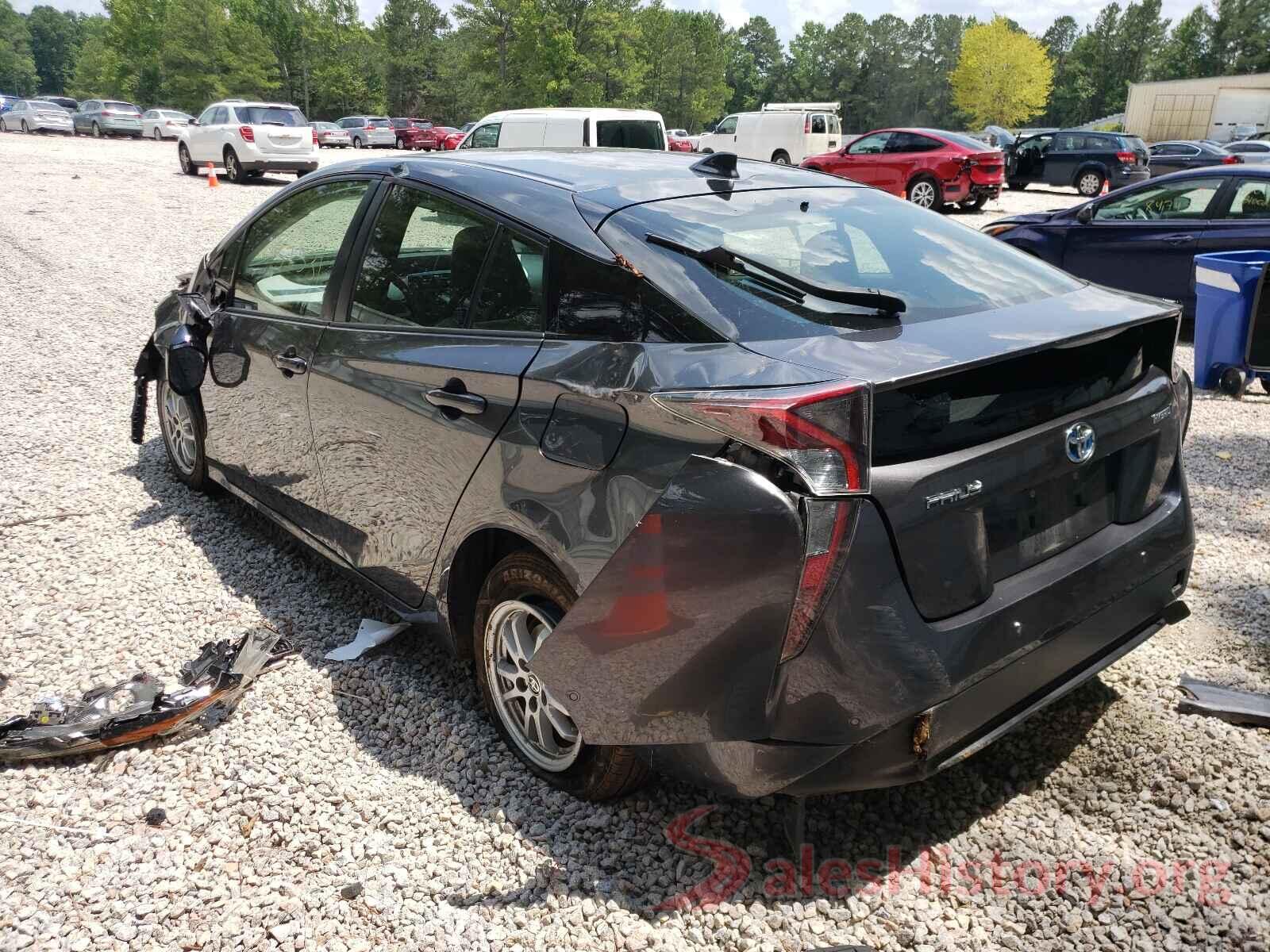 JTDKBRFU9H3044509 2017 TOYOTA PRIUS