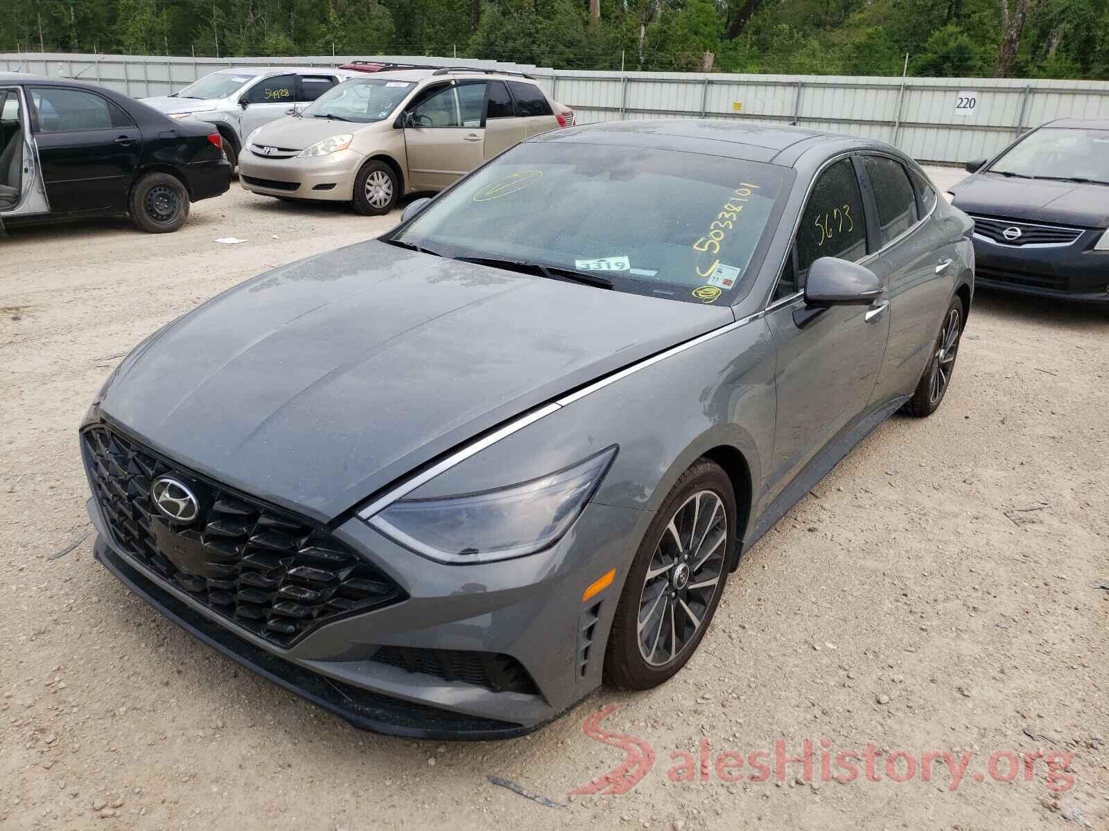 5NPEH4J25MH090406 2021 HYUNDAI SONATA