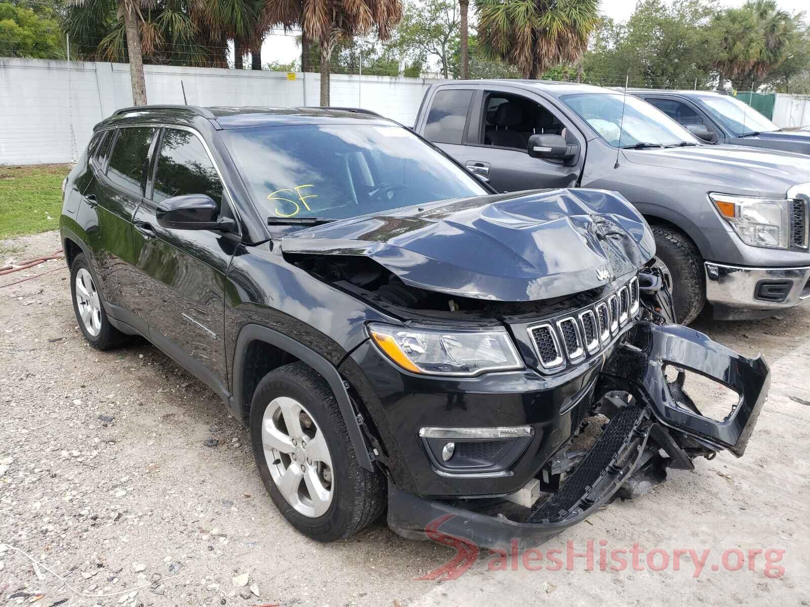 3C4NJCBB0KT851143 2019 JEEP COMPASS