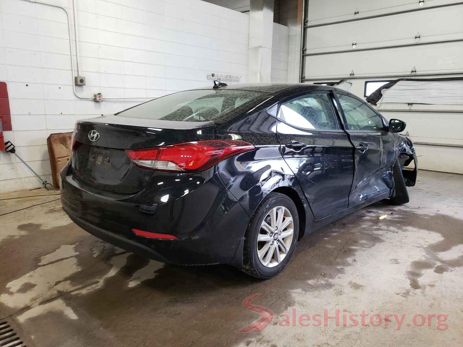 KMHDH4AE0GU573894 2016 HYUNDAI ELANTRA