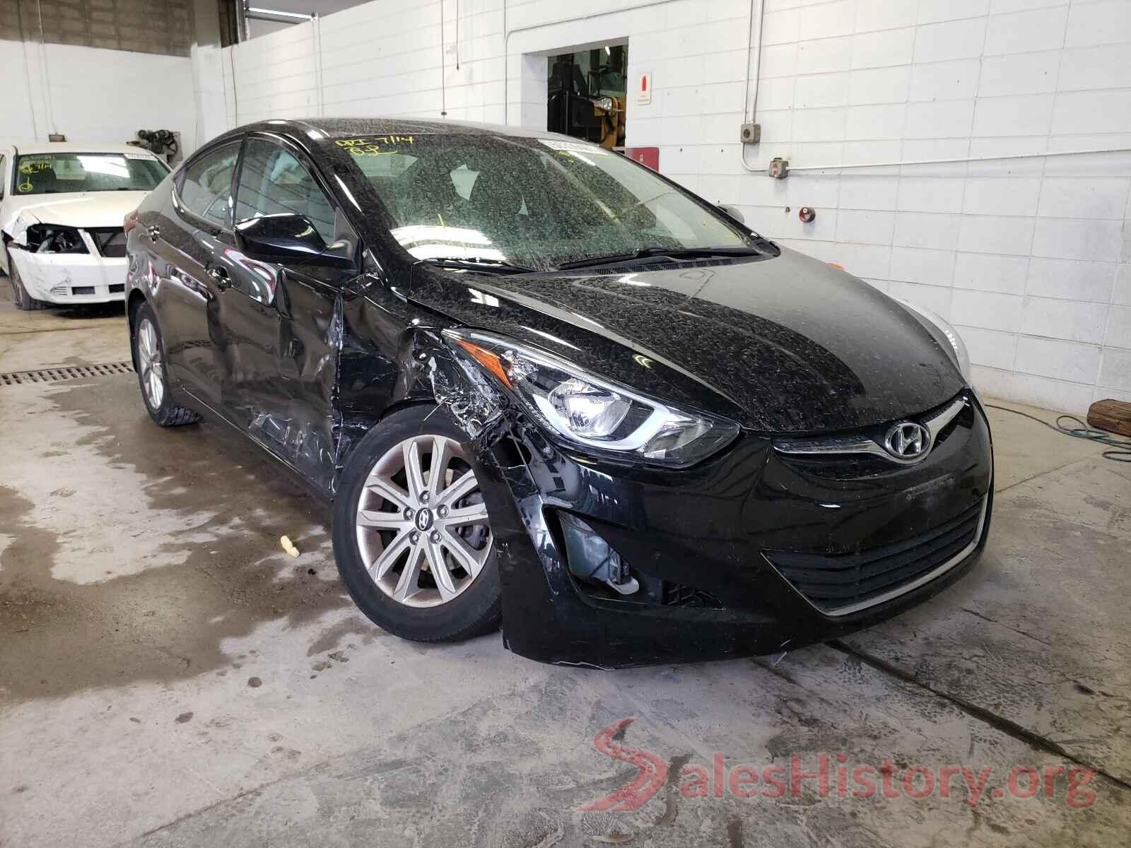 KMHDH4AE0GU573894 2016 HYUNDAI ELANTRA