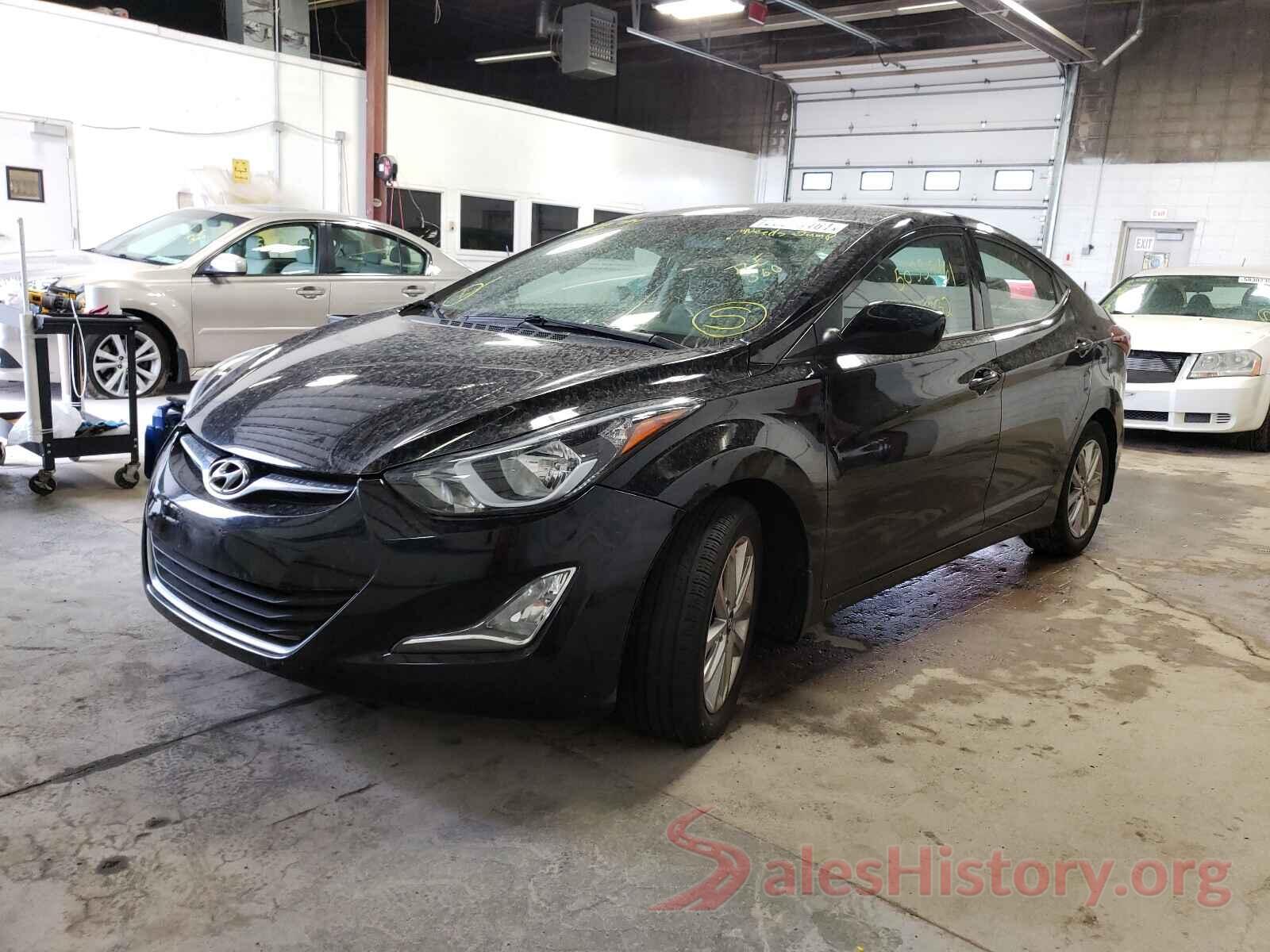 KMHDH4AE0GU573894 2016 HYUNDAI ELANTRA