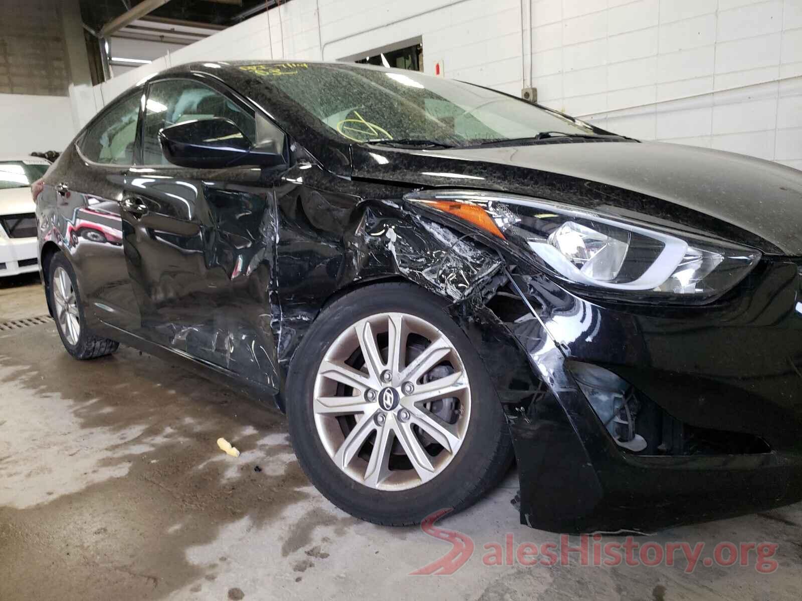 KMHDH4AE0GU573894 2016 HYUNDAI ELANTRA