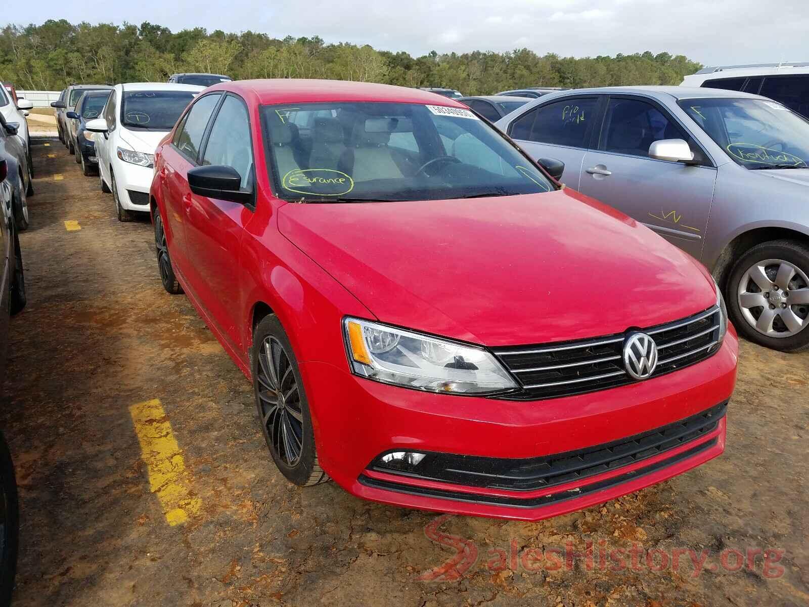 3VWD17AJ1GM406663 2016 VOLKSWAGEN JETTA