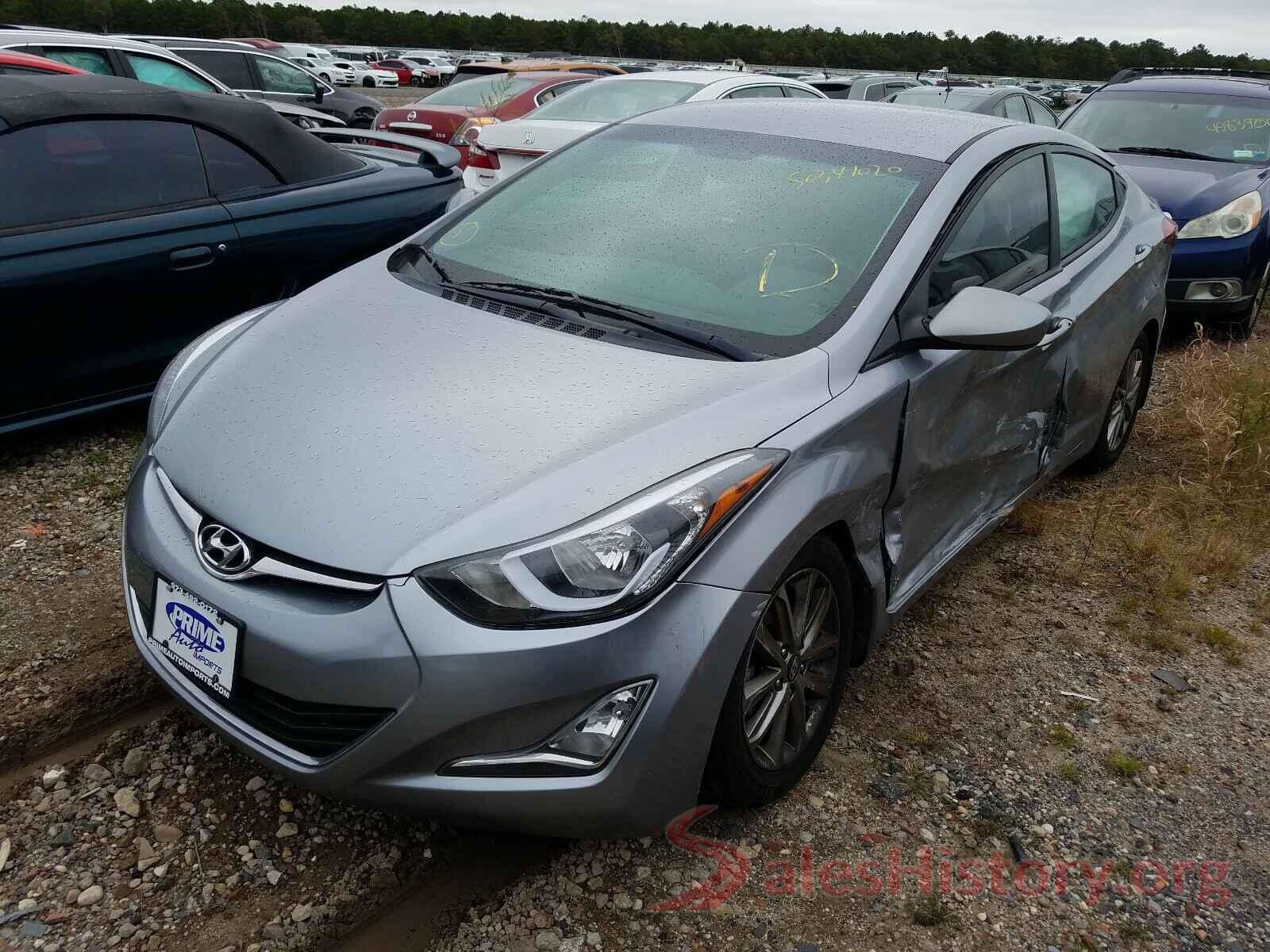 5NPDH4AE6GH728656 2016 HYUNDAI ELANTRA