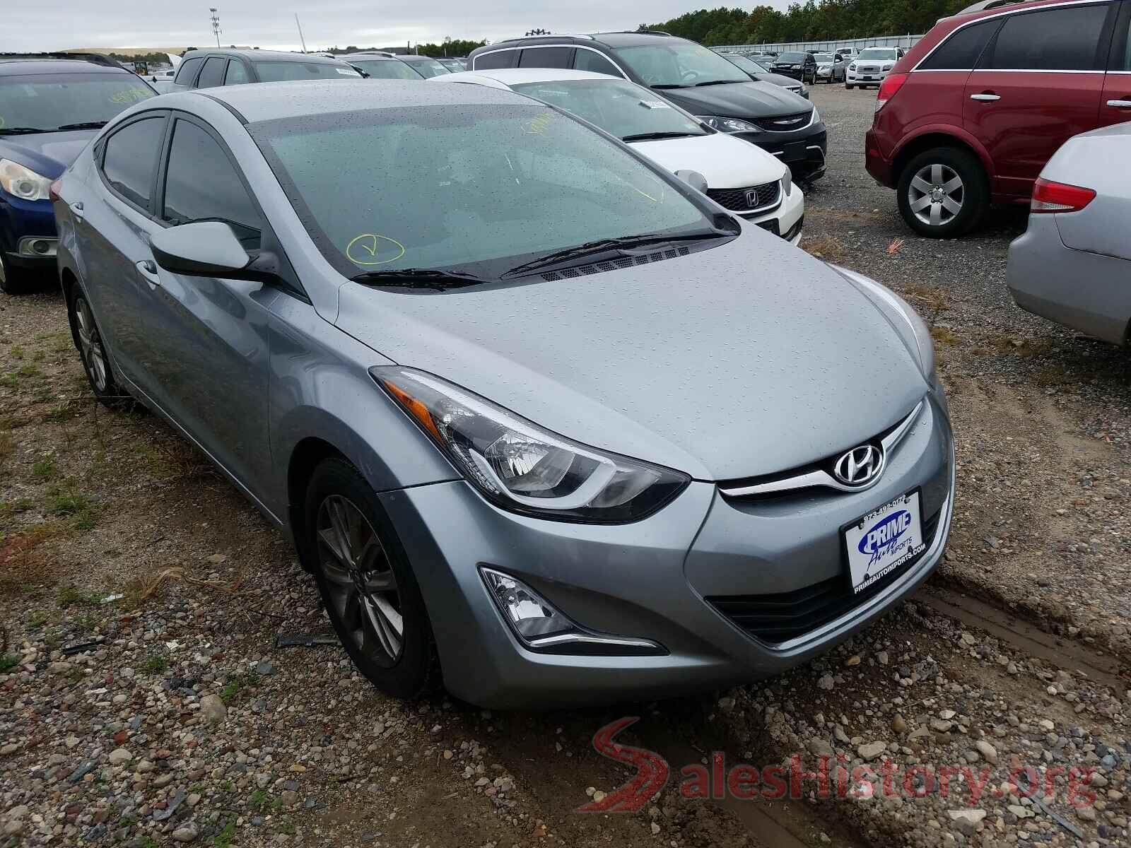 5NPDH4AE6GH728656 2016 HYUNDAI ELANTRA