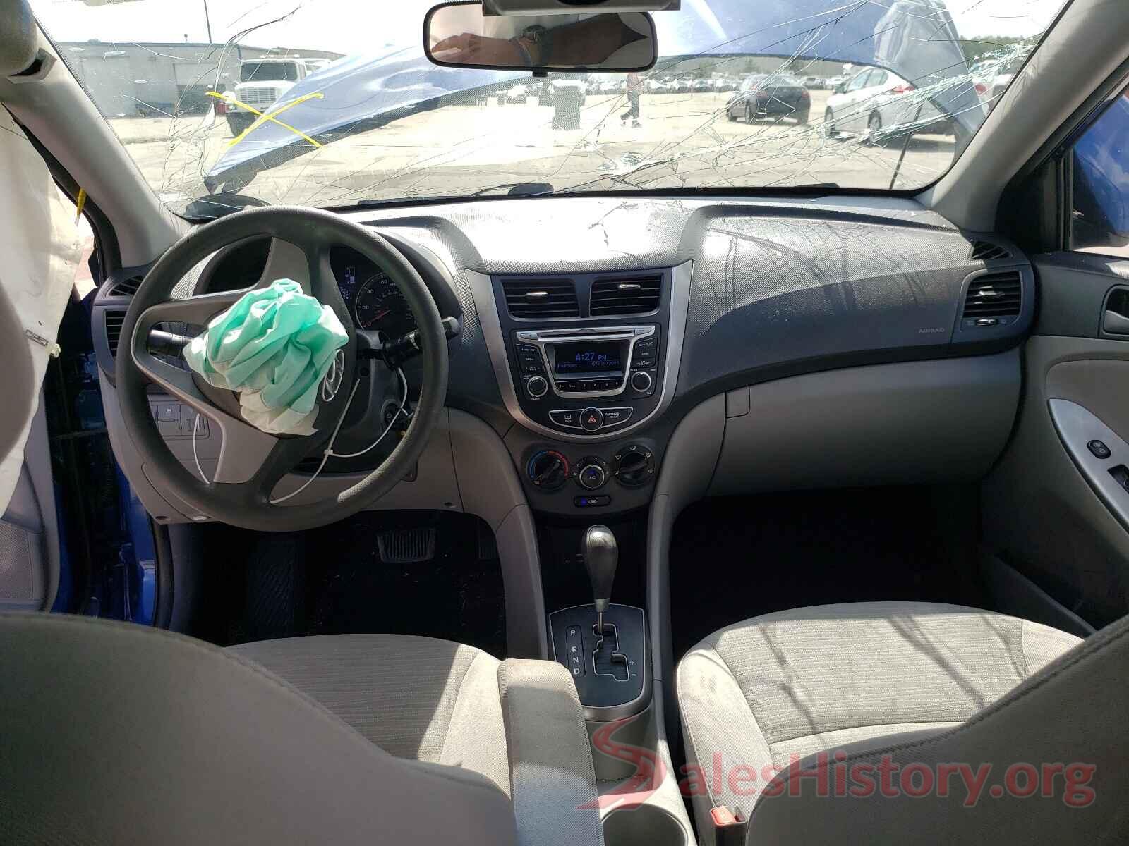 KMHCT4AE1GU137243 2016 HYUNDAI ACCENT