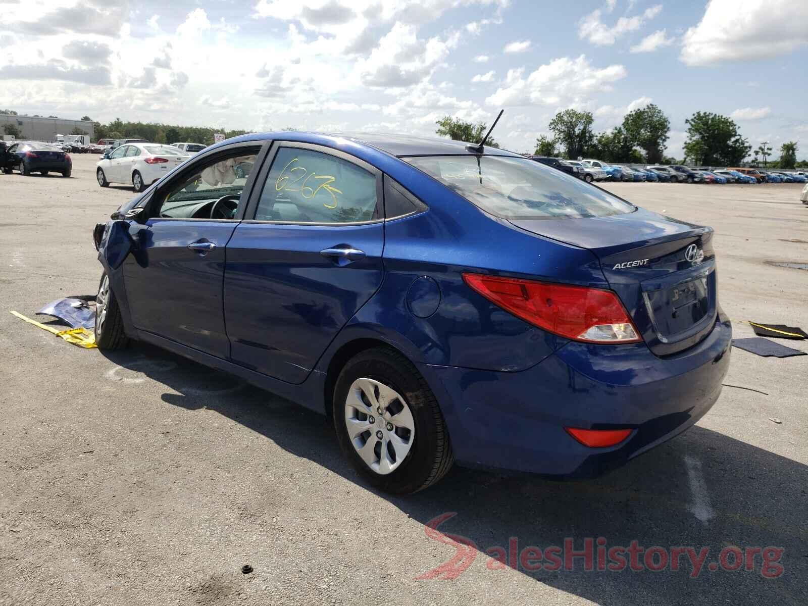 KMHCT4AE1GU137243 2016 HYUNDAI ACCENT