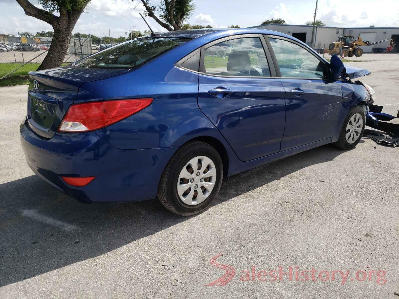 KMHCT4AE1GU137243 2016 HYUNDAI ACCENT