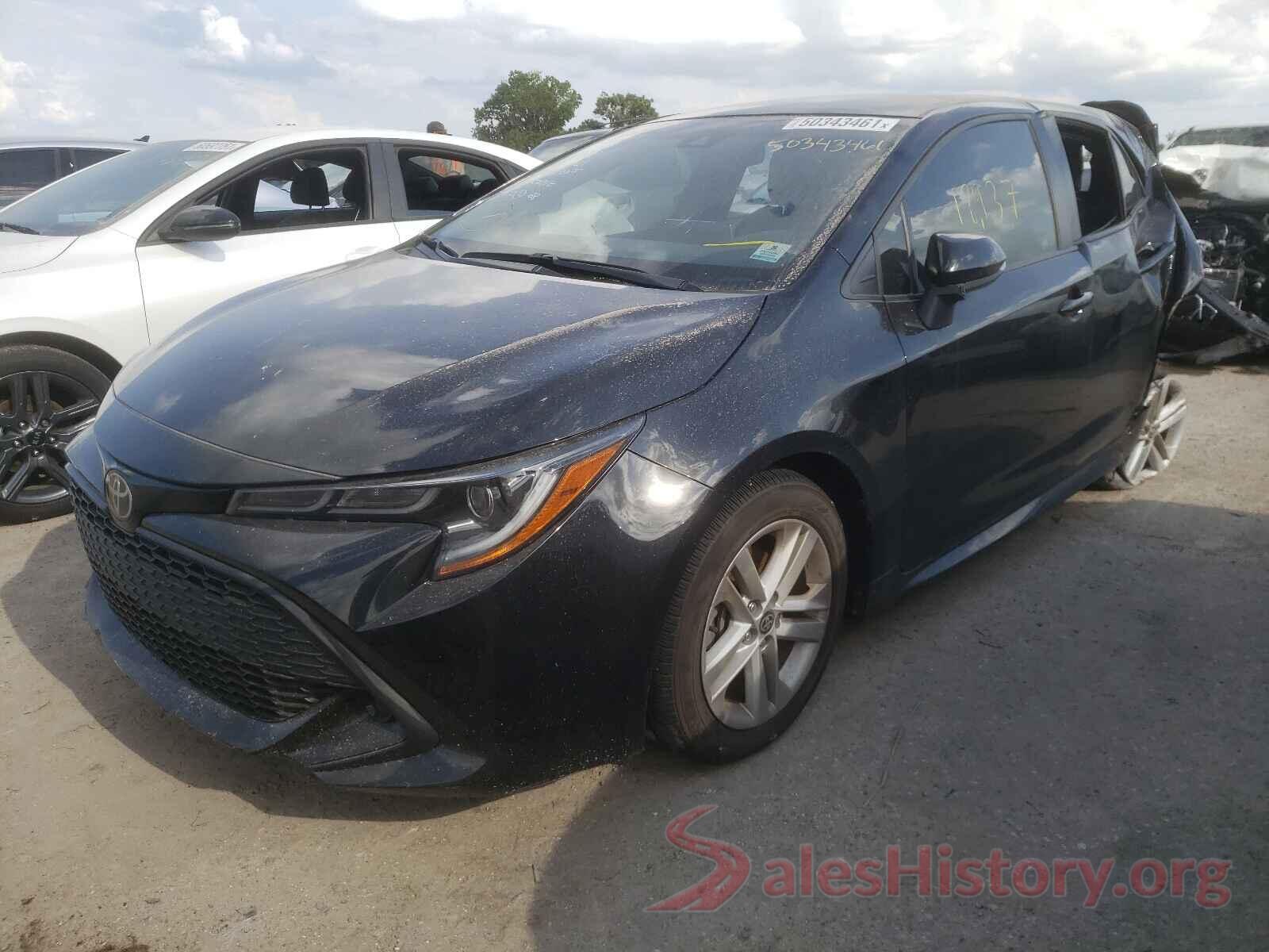 JTNK4RBE5K3071654 2019 TOYOTA COROLLA