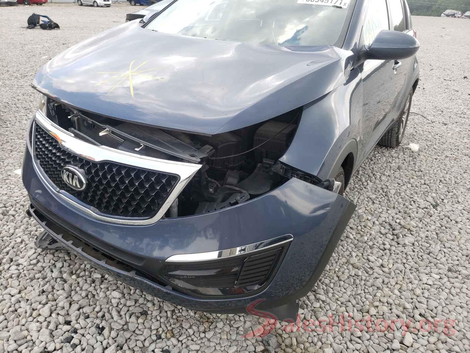 KNDPB3AC9G7836183 2016 KIA SPORTAGE