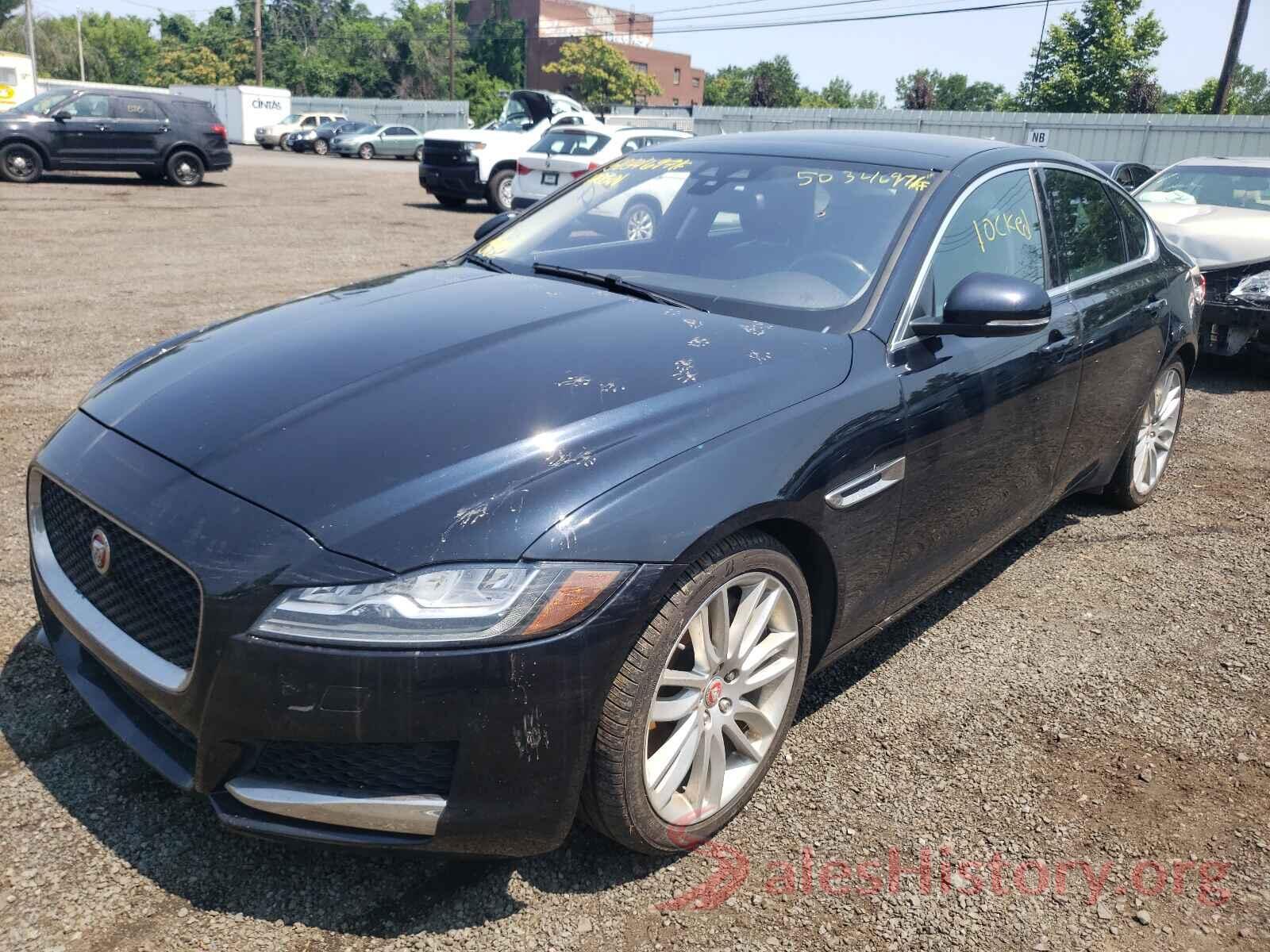 SAJBK4BV6HCY26687 2017 JAGUAR XF