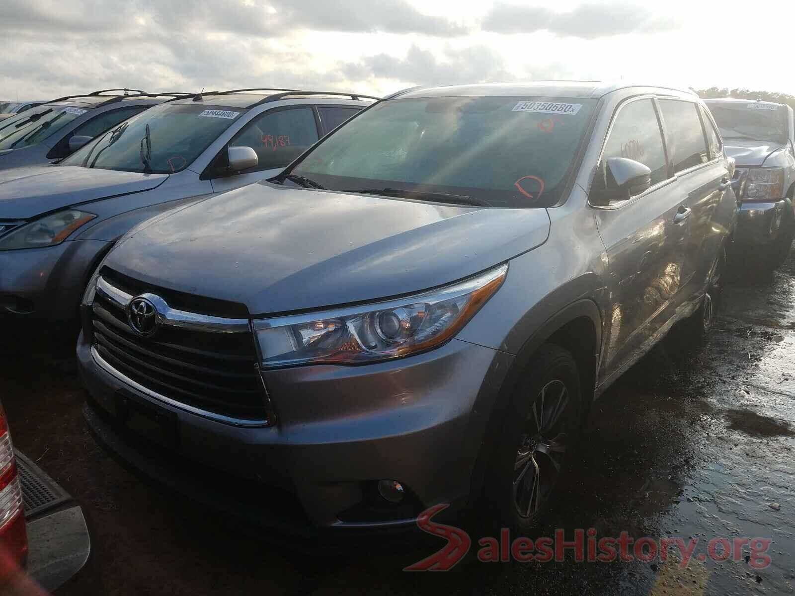 5TDJKRFH5GS246047 2016 TOYOTA HIGHLANDER