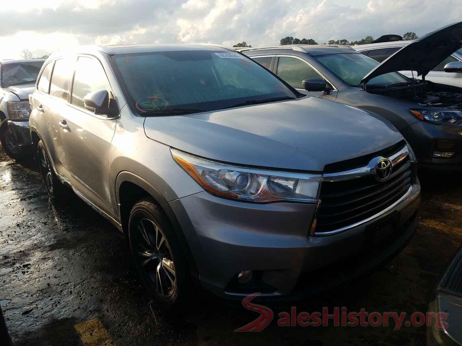 5TDJKRFH5GS246047 2016 TOYOTA HIGHLANDER