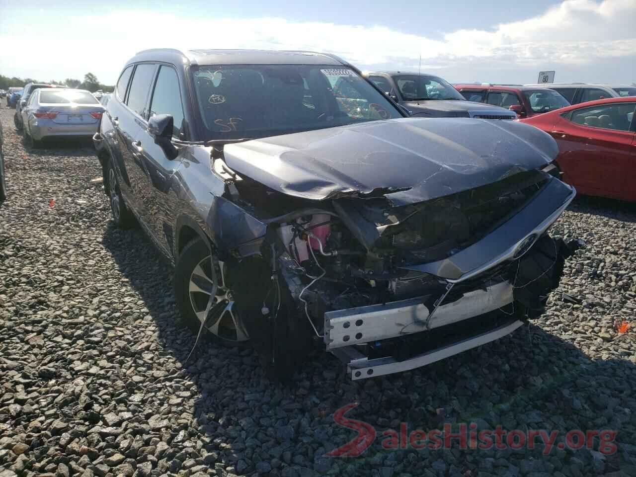 5TDHBRCH7MS535302 2021 TOYOTA HIGHLANDER