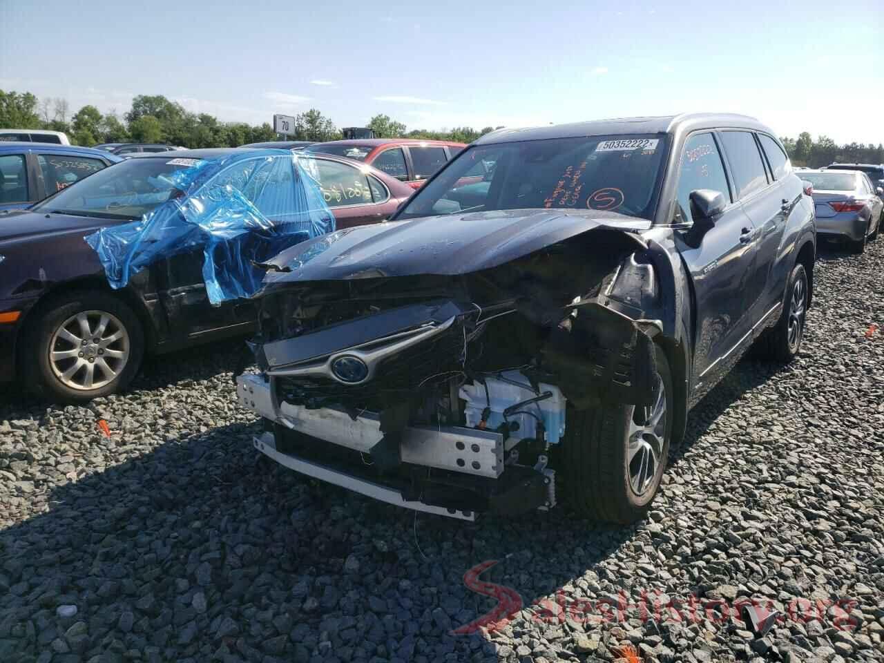 5TDHBRCH7MS535302 2021 TOYOTA HIGHLANDER