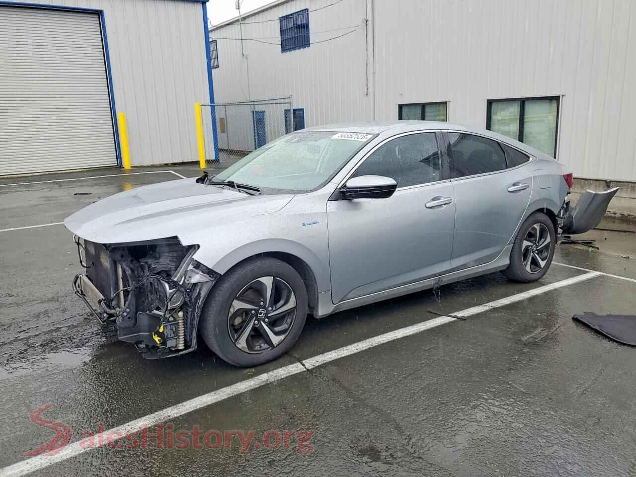 2022 HONDA INSIGHT VIN 19XZE4F50NE000422, auction photo