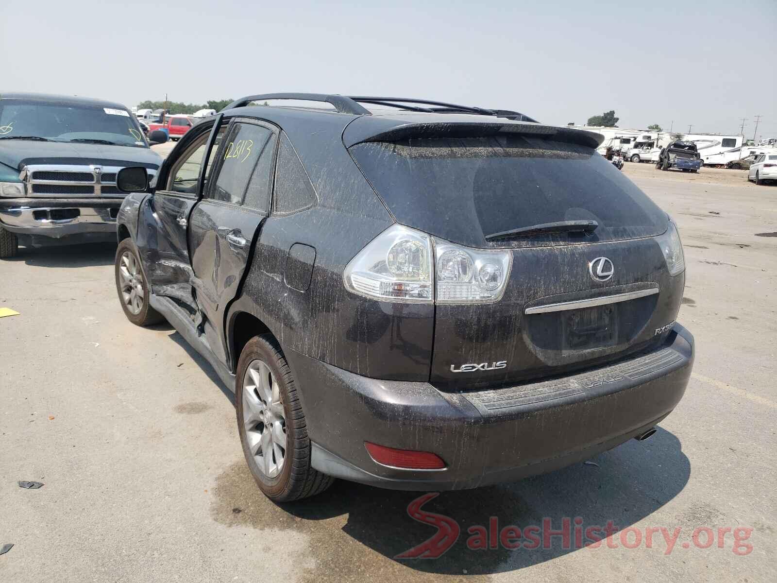 2T2GK31U79C063025 2009 LEXUS RX350