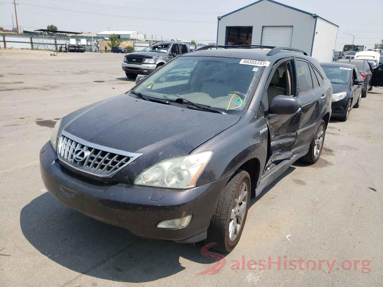 2T2GK31U79C063025 2009 LEXUS RX350