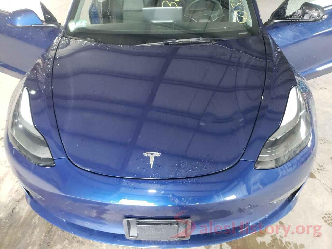 5YJ3E1EAXNF290715 2022 TESLA MODEL 3