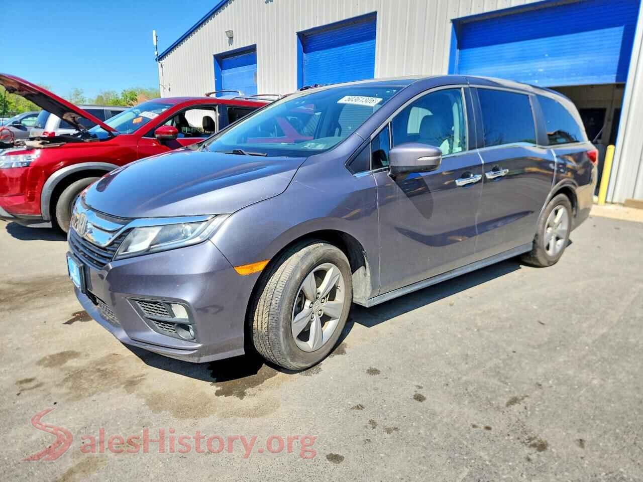 5FNRL6H79JB061353 2018 HONDA ODYSSEY