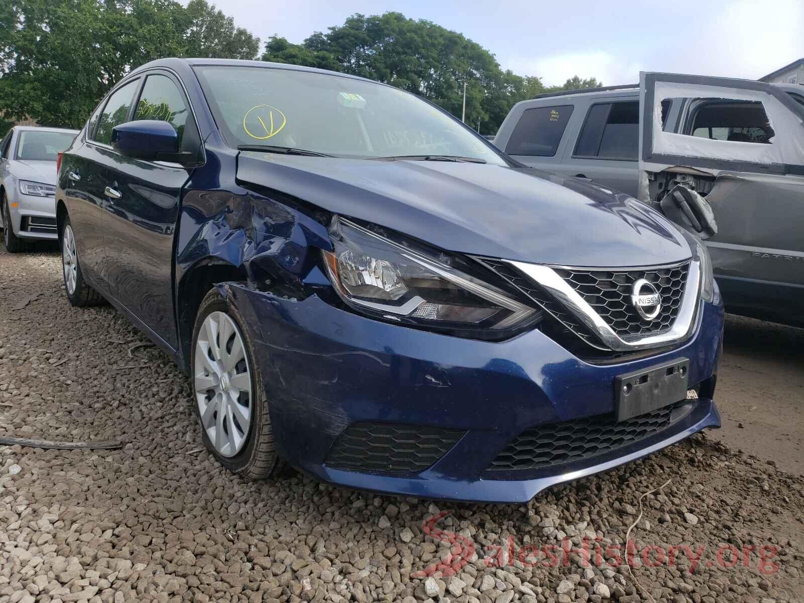 3N1AB7AP2KY302873 2019 NISSAN SENTRA