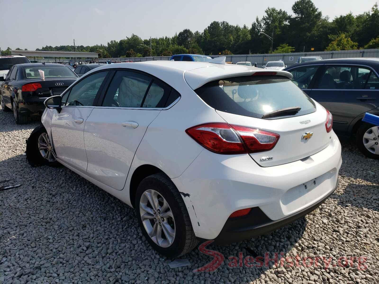 3G1BE6SM8KS539662 2019 CHEVROLET CRUZE