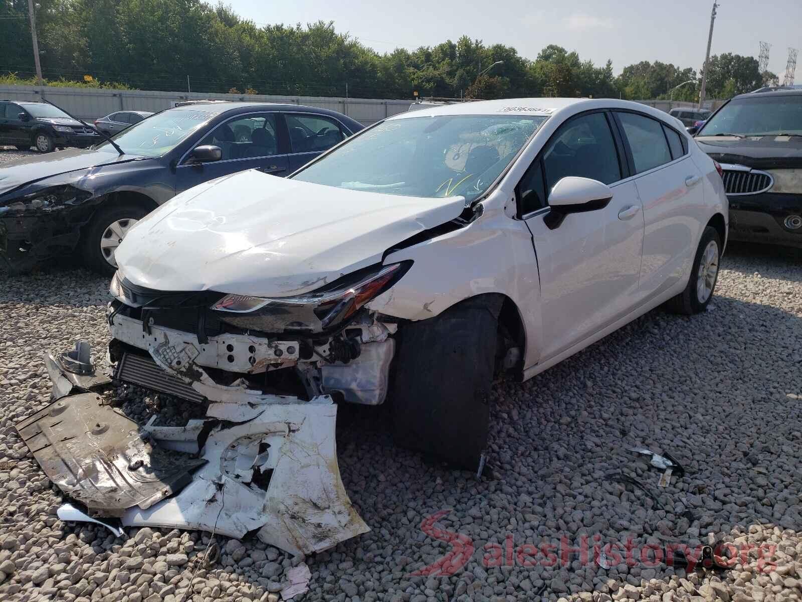 3G1BE6SM8KS539662 2019 CHEVROLET CRUZE