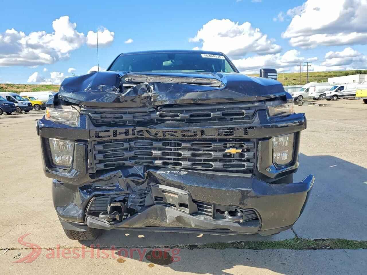 2022 CHEVROLET SILVERADO VIN 2GC4WMEY8N1246134, rear view