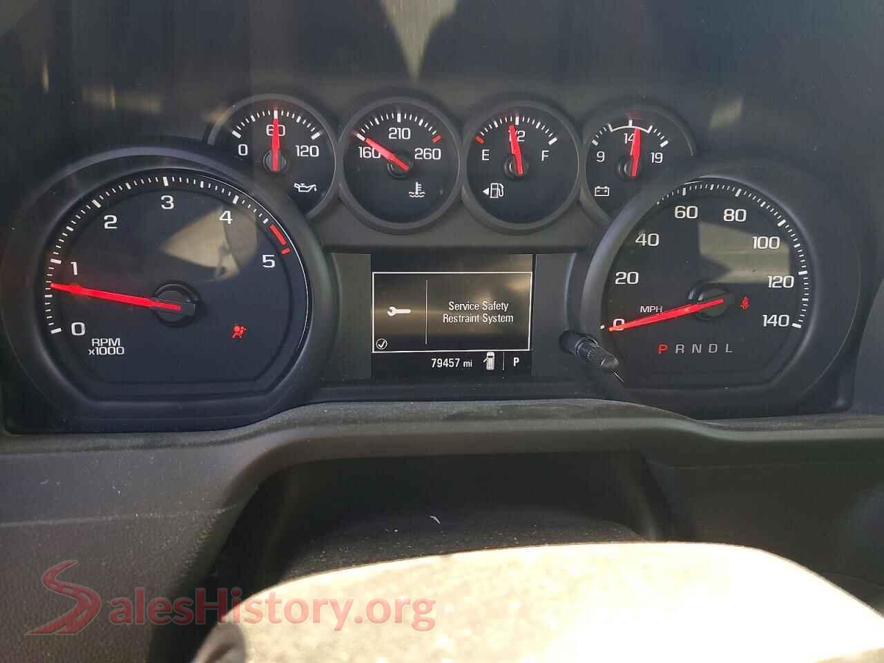 2022 CHEVROLET SILVERADO VIN 2GC4WMEY8N1246134, interior center console