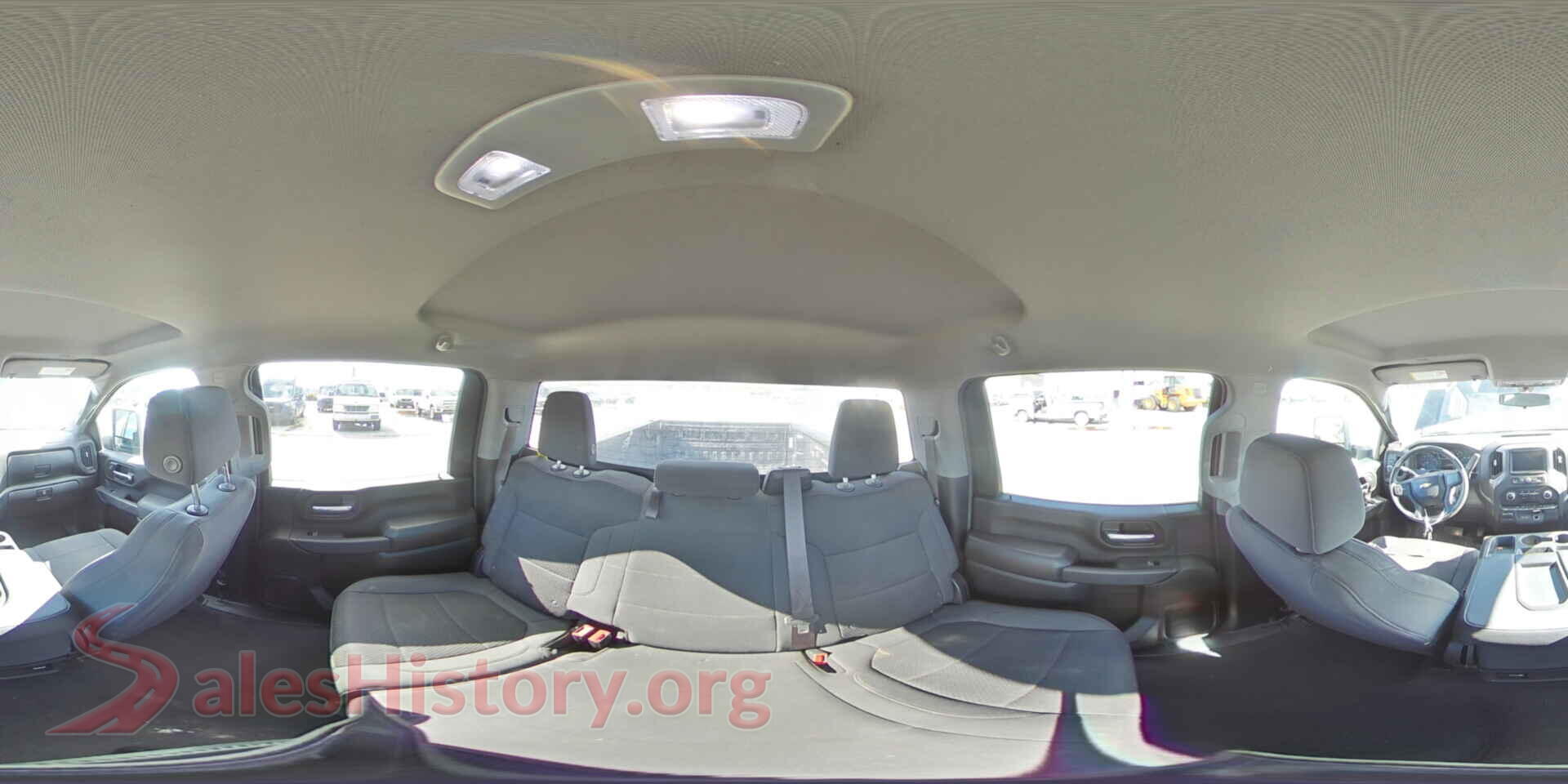2022 CHEVROLET SILVERADO VIN 2GC4WMEY8N1246134, damage close-up