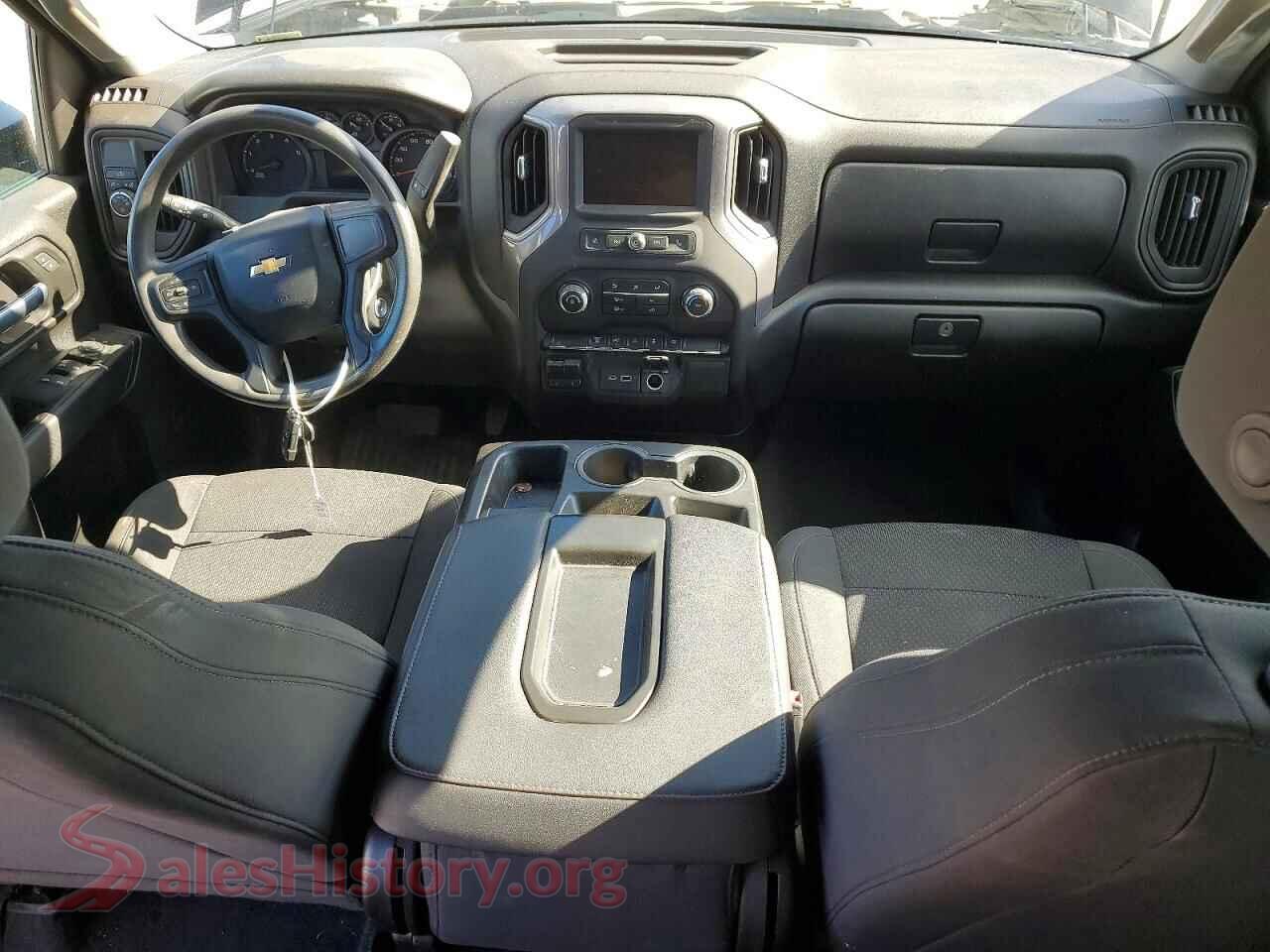 2022 CHEVROLET SILVERADO VIN 2GC4WMEY8N1246134, interior dashboard