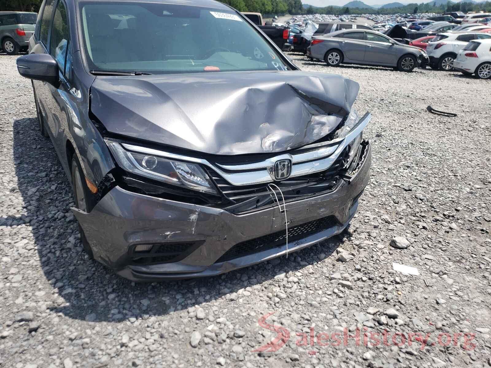 5FNRL6H78KB030662 2019 HONDA ODYSSEY