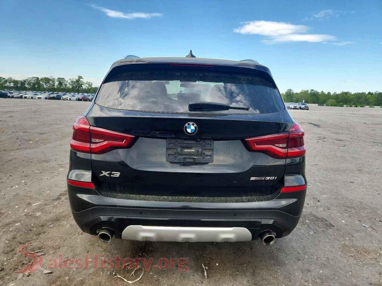 2020 BMW X3 VIN 5UXTY3C02L9C41336, left side view